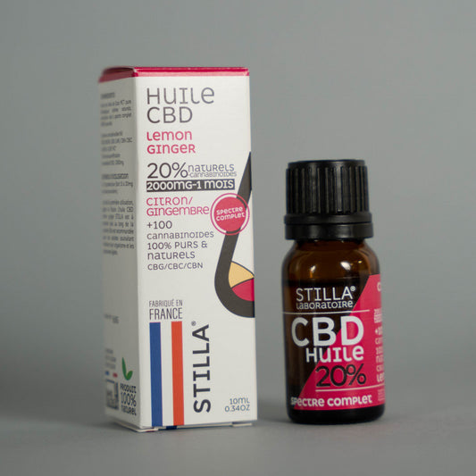 Huile CBD 20% LEMON/GINGER