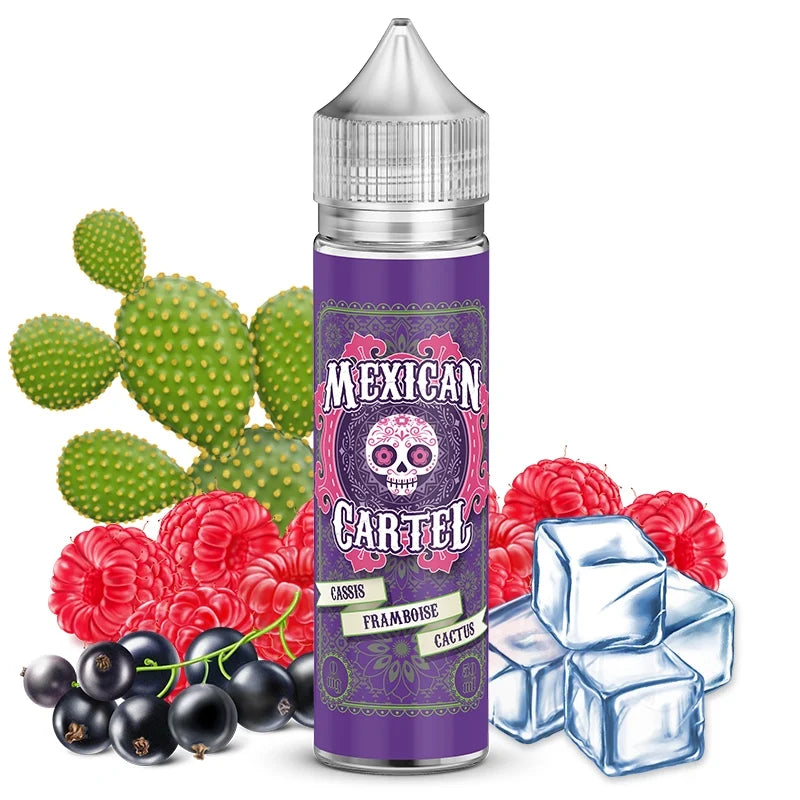 E-liquide Mexican Cartel Cassis Framboise Cactus frais
