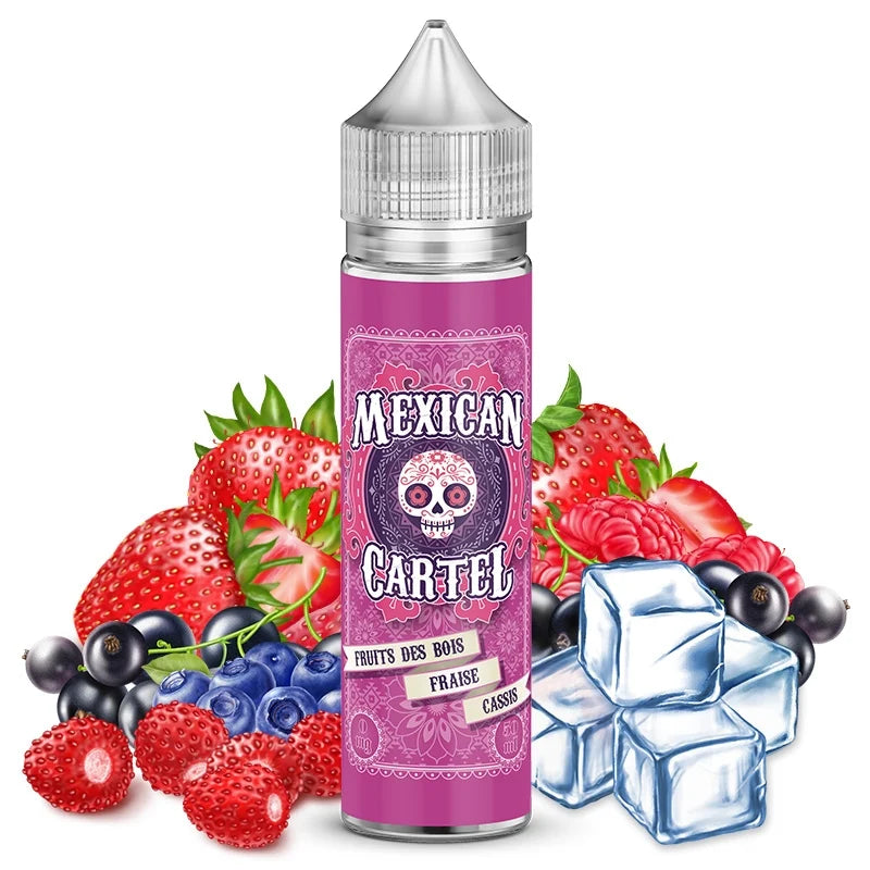E-liquide Mexican Cartel Fruits des bois Fraise Cassis Frais