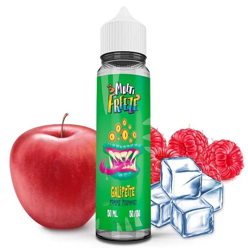 E-liquide pomme framboise frais