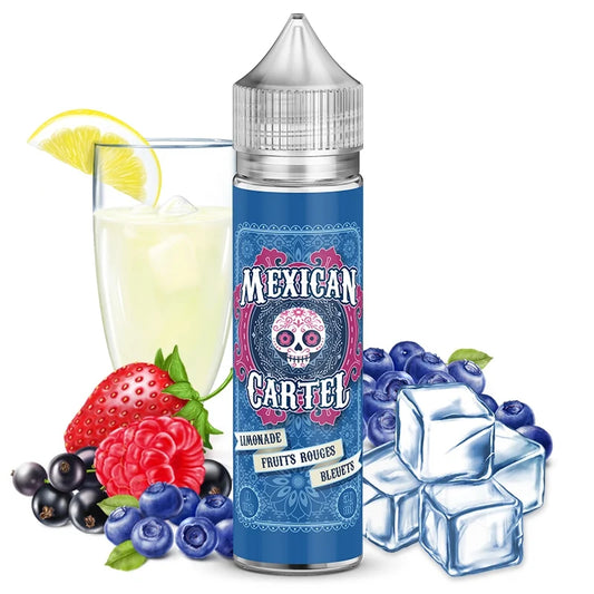 E-liquide Mexican Cartel Limonade Fruits Rouges Bleuets Frais