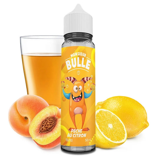 E-liquide pêche citron